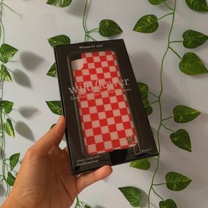 wildflower checkered case